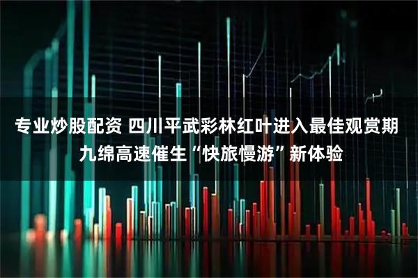 专业炒股配资 四川平武彩林红叶进入最佳观赏期  九绵高速催生“快旅慢游”新体验