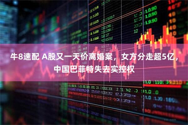 牛8速配 A股又一天价离婚案，女方分走超5亿，中国巴菲特失去实控权