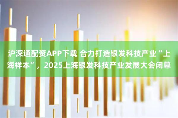 沪深通配资APP下载 合力打造银发科技产业“上海样本”，2025上海银发科技产业发展大会闭幕